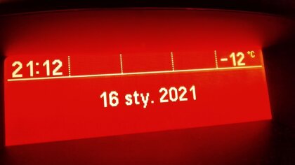 Ostrów Mazowiecka - Do -20 stopni Celsjusza spadła ostatniej nocy temperatura w 