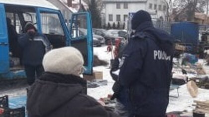 Ostrów Mazowiecka - Ostrowska policja prowadziła profilaktyczne działania na ost