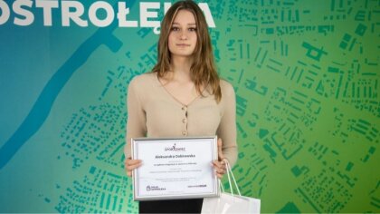 Ostrów Mazowiecka - Aleksandra Dobkowska jest bardzo utalentowaną reprezentantką