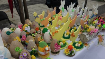 Ostrów Mazowiecka - W Ostrowi Mazowieckiej odbył się Jarmark Wielkanocny. Mieszk