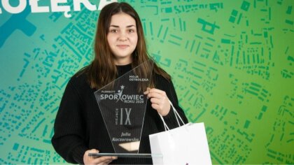 Ostrów Mazowiecka - Julia Kaczorowska jest bardzo utalentowaną zawodniczka Uczni