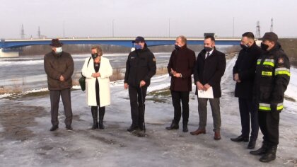 Ostrów Mazowiecka - Na terenie gminy Małkinia Górna w pobliżu rzeki Bug odbył si