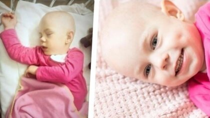 Ostrów Mazowiecka - Dwuletnia Iga Izenberg zamieszkała w Popowie Kościelnym w po