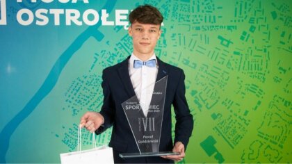 Ostrów Mazowiecka - Paweł Goździewski jest jednym z najbardziej utalentowanych z