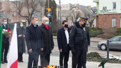 Ostrów Mazowiecka - W Ostrowi Mazowieckiej uczczono Narodowy Dzień Pamięci Żołni