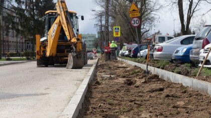 Ostrów Mazowiecka - Od kilku dni trwają prace remontowe przy ulicy Widnichowskie