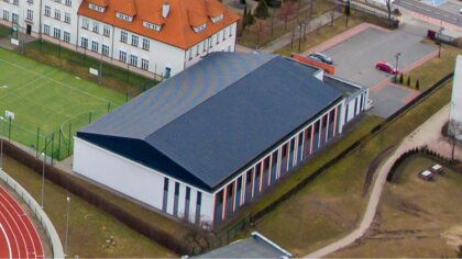 Ostrów Mazowiecka - W powiatowej hali sportowej przy ulicy Kościuszki w Ostrowi 