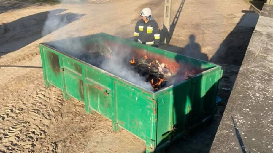 Fot. Ochotnicza Straż Pożarna w Broku / Facebook