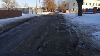 Ostrów Mazowiecka - Prośbę o interwencję w sprawie stanu nawierzchni ulicy Lipow