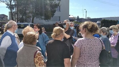 Ostrów Mazowiecka - Elżbieta Jaworowicz, prowadząca program 