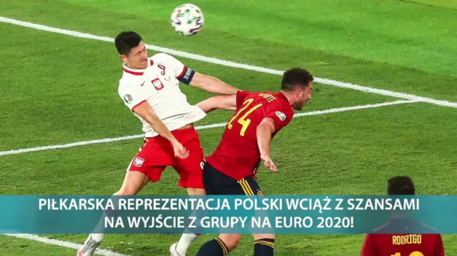 Piłkarska reprezentacja Polski wciąż z szansami na wyjście z grupy na Euro 2020! Po porażce ze Słowacją w pierwszym meczu, Biało-Czerwoni m