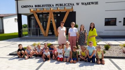 Ostrów Mazowiecka - Grupa przedszkolaków z Przedszkola w Brudkach Starych odwied