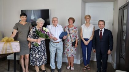 Ostrów Mazowiecka - Państwo Mirosława i Henryk Gołębiewscy obchodzili 70 rocznic