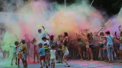 Ostrów Mazowiecka - Mieszkańcy Małkini Górnej w sobotę 24 lipca bawili się podcz