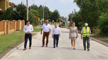 Ostrów Mazowiecka - Zostały zakończone prace przy budowie ul. Nocznickiego w Ost