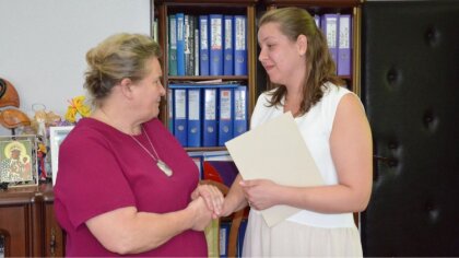 Ostrów Mazowiecka - Pracownicy Urzędu Gminy Małkinia Górna włączyli się w zbiórk