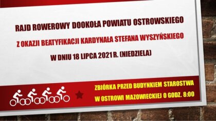 Ostrów Mazowiecka - Zbigniew Kamiński radny powiatu ostrowskiego z okazji beatyf