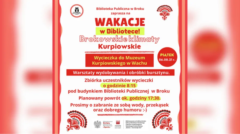 Fot. Biblioteka Publiczna w Broku / Facebook