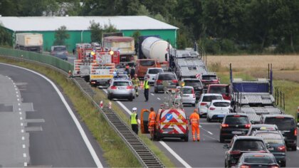 Ostrów Mazowiecka - Do bardzo poważnie wyglądającego zdarzenia doszło na obwodni
