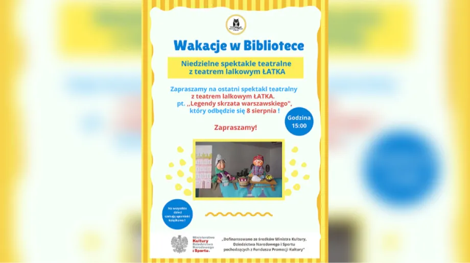 Fot. Biblioteka Publiczna w Broku / Facebook