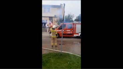 Ostrów Mazowiecka - Strażacy z Ochotniczej Straży Pożarnej w Andrzejewie od dnia