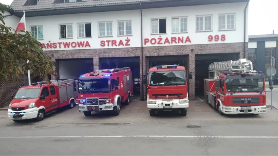 Fot. Komenda Powiatowa Państwowej Straży Pożarnej w Ostrowi Mazowieckiej / Facebook