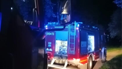 Ostrów Mazowiecka - We wtorek 17 sierpnia, późnym wieczorem strażacy zmagali się