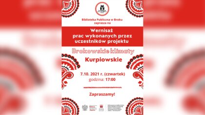 Ostrów Mazowiecka - Już 7 października odbędzie się wernisaż prac wykonanych prz