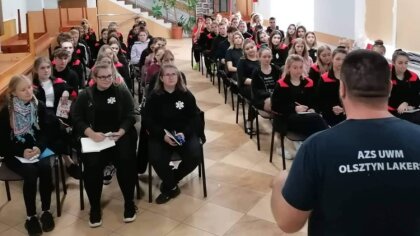 Ostrów Mazowiecka - Klasy Ratownicze z Zespołu Szkół nr 1 im. Witolda Pileckiego