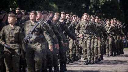 Ostrów Mazowiecka - Wstąpili do służby w ramach projektu 