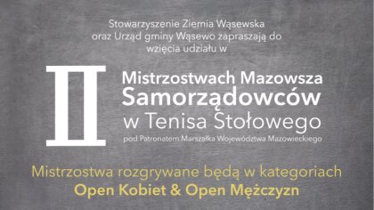 Ostrów Mazowiecka - W Wąsewie odbędą się II Mistrzostwa Mazowsza Samorządowców w
