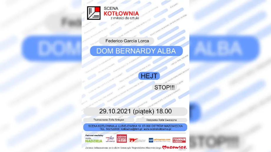 Fot. Teatr Scena Kotłownia / Facebook