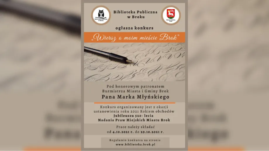 Fot. Biblioteka Publiczna w Broku / Facebook