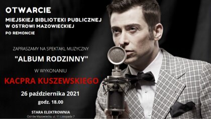 Ostrów Mazowiecka - We wtorek odbędzie się oficjalne otwarcie Miejskiej Bibliote