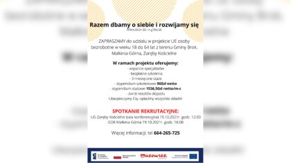 Ostrów Mazowiecka - Firma Edukacyjna Szansa AZIRO realizuje projekt pt. 