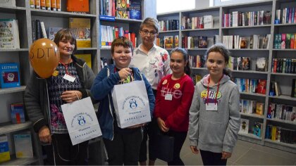 Ostrów Mazowiecka - Gminną Bibliotekę Publiczną podczas XI Światowego Dnia Tabli