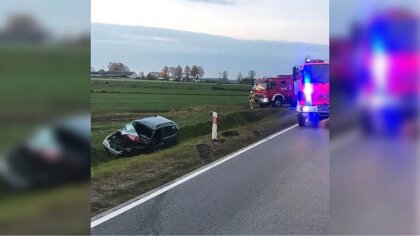 Ostrów Mazowiecka - Do zdarzenia doszło w pobliżu miejscowości Gniazdowo, gdzie