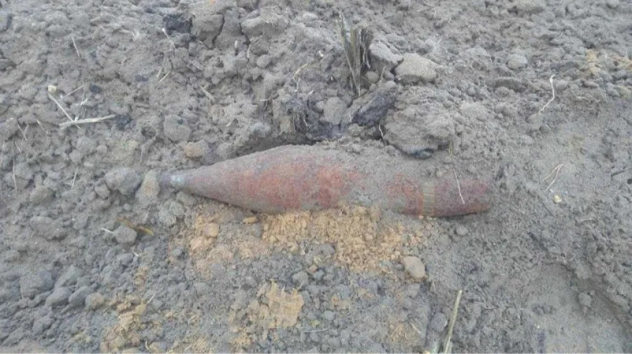 Niewybuch prawdopodobnie z czasów II wojny światowej znaleziono na polu w miejscowości Guty-Bujno. Niebezpiecznym znaleziskiem zajęli się poli