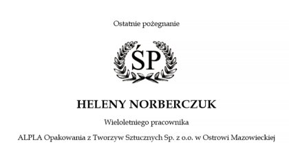 Ostrów Mazowiecka - Zarząd i Pracownicy firmy ALPLA Opakowania z Tworzyw Sztuczn