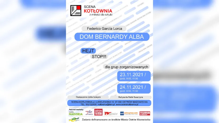 Fot. Teatr Scena Kotłownia / Facebook