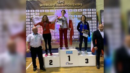 Ostrów Mazowiecka - Szer. Małgorzata Bartosiak pobiła rekord Europy w zawodach P