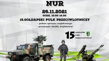 Ostrów Mazowiecka - Urząd Gminy w Nurze zaprasza na pokaz sprzętu wojskowego, kt