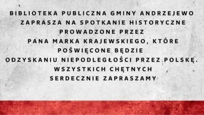 Ostrów Mazowiecka - Spotkanie historyczne prowadzone przez Marka Krajewskiego po