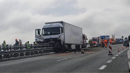 Ostrów Mazowiecka - Na trasie S8 na węźle komunikacyjnym w miejscowości Lucynów 