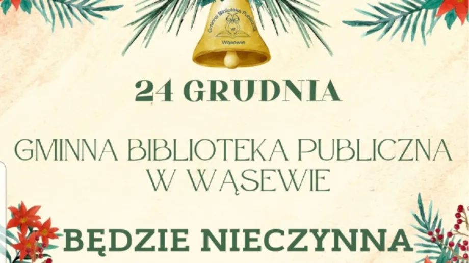 Fot. Gminna Biblioteka Publiczna w Wąsewie / Facebook