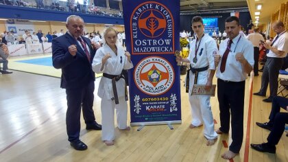 Ostrów Mazowiecka - Bardzo dobry występ podczas Mistrzostw Polski Kyokushin Juni