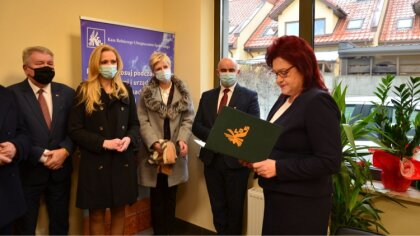 Ostrów Mazowiecka - Uroczyste otwarcie nowej Placówki Terenowej Kasy Rolniczego 