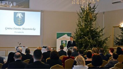 Ostrów Mazowiecka - W piątek odbyło się tradycyjne samorządowe spotkanie opłatko
