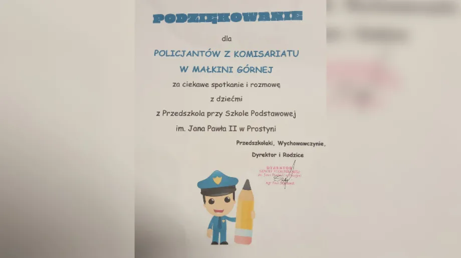 Fot. Komenda Powiatowa Policji w Ostrowi Mazowieckiej