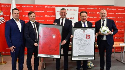 Ostrów Mazowiecka - Władze regionu i Mazowiecki Związek Piłki Nożnej łączą siły.
